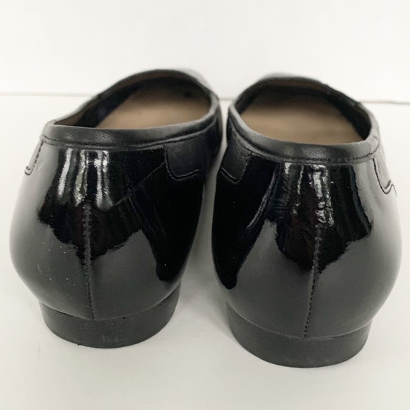Enzo Angiolini Liberty Square Toed
Leather/Patent Leather Loafers Flats Size 6.5 - Picture 5 of 7